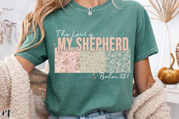 Boho Christian Easter Patchwork PNG for T-Shirt Designs
