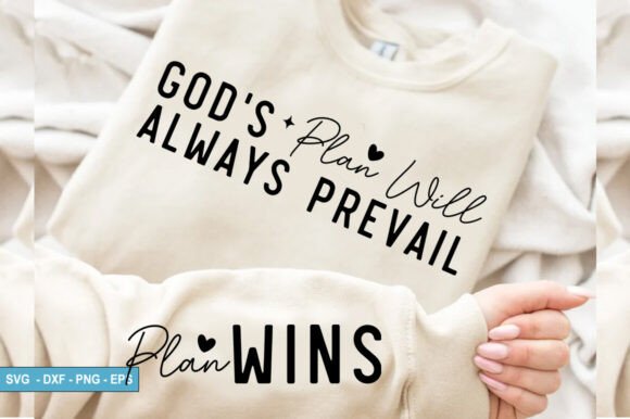Christian Quotes Sleeve SVG: Faith SVG for T-Shirt Designs