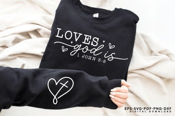 Christian SVG PNG PDF: Religious SVG for T-Shirt Designs