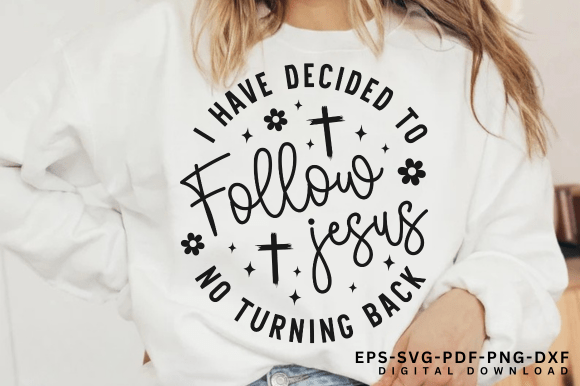 I Have Decided to Follow Jesus PNG, Chri